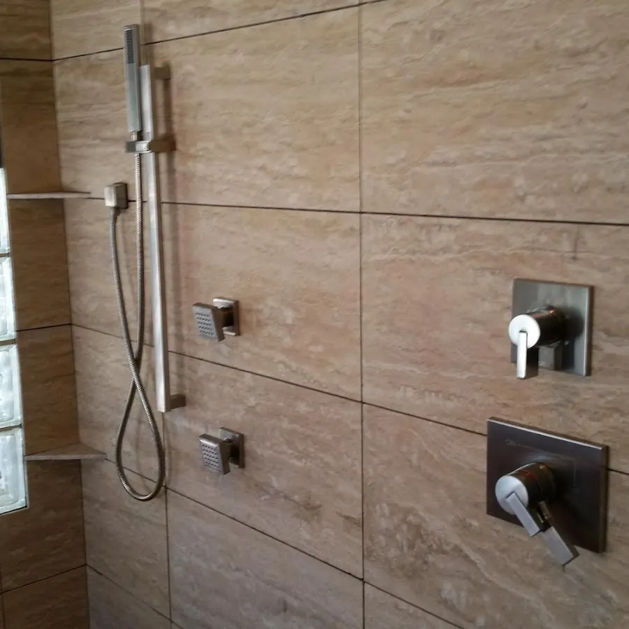 Shower fixture installation for Water Heater Installation in Fate